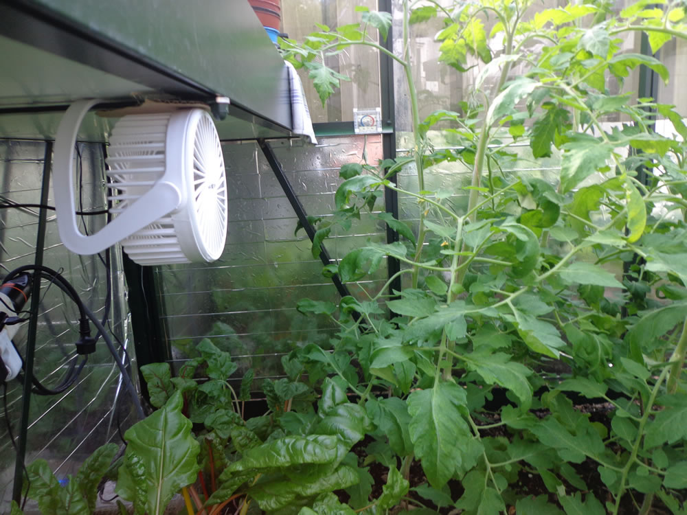 Ventilator die werkt op 5V